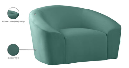 Desiree Mint Velvet Chair C