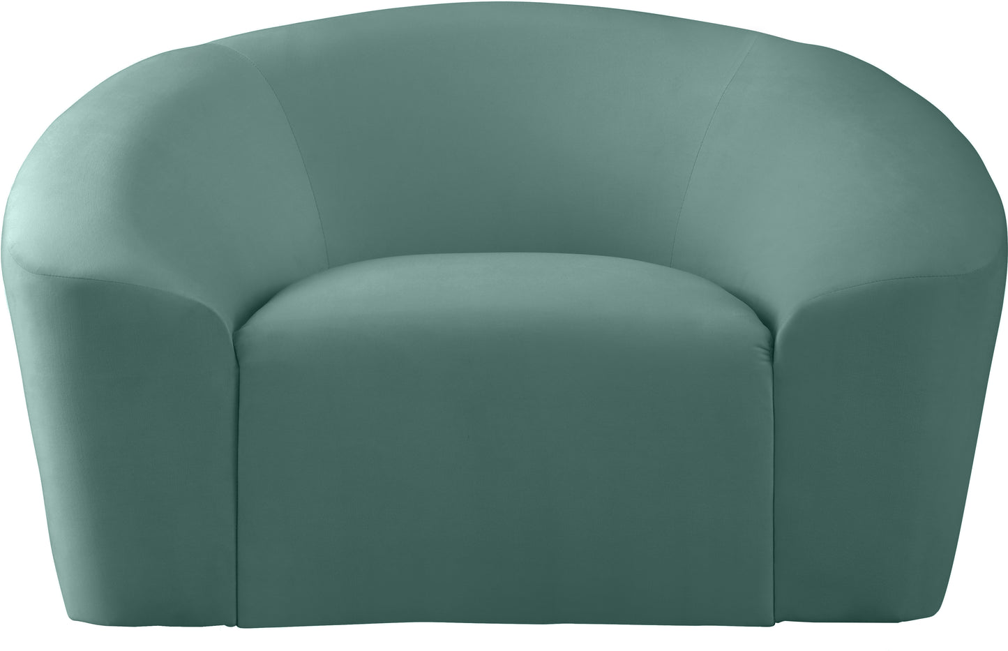 desiree mint velvet chair c