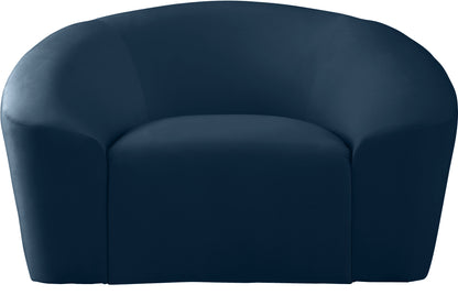 Desiree Navy Velvet Chair C