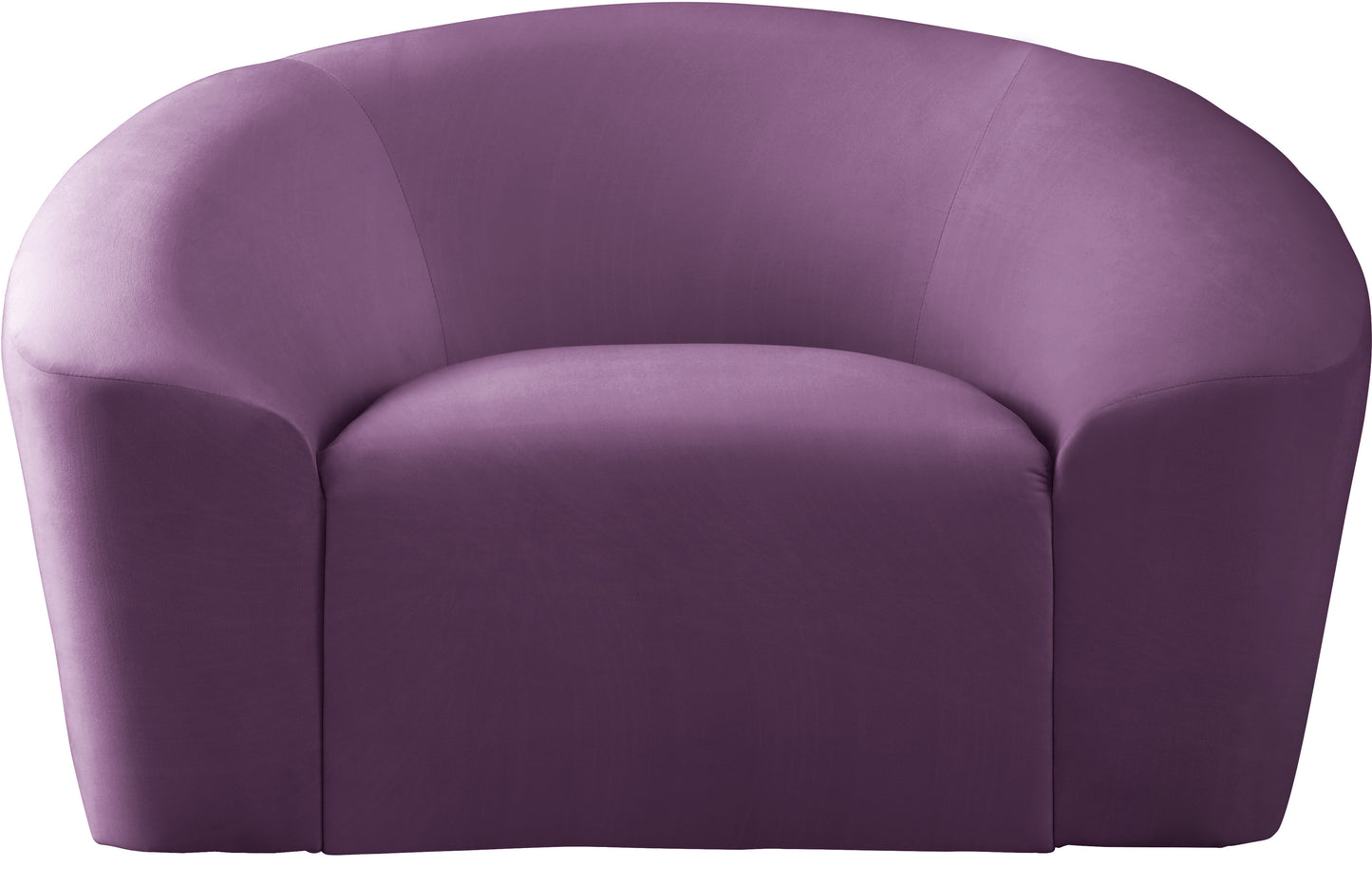 desiree purple velvet chair c