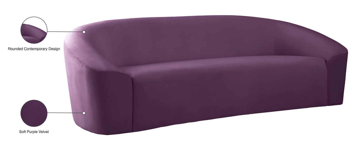 desiree purple velvet sofa s