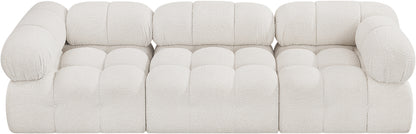 Niya Cream Boucle Fabric Modular Sofa S102A