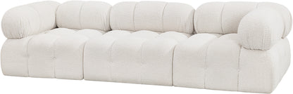 Niya Cream Boucle Fabric Modular Sofa S102A