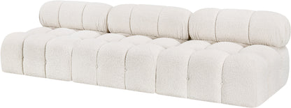 Niya Cream Boucle Fabric Modular Sofa S102B