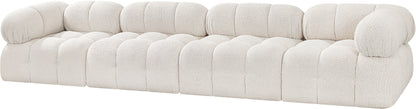 Niya Cream Boucle Fabric Modular Sofa S136A