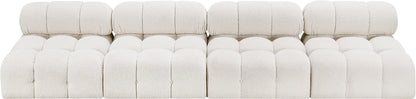 Niya Cream Boucle Fabric Modular Sofa S136B