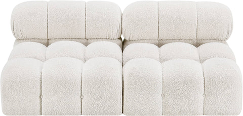 Niya Cream Boucle Fabric Modular Sofa S68B
