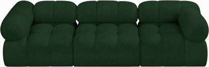 Niya Green Boucle Fabric Modular Sofa S102A