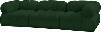 Niya Green Boucle Fabric Modular Sofa S102A