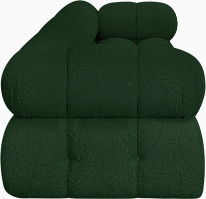 Niya Green Boucle Fabric Modular Sofa S102A