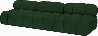 Niya Green Boucle Fabric Modular Sofa S102B