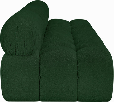 Niya Green Boucle Fabric Modular Sofa S102B
