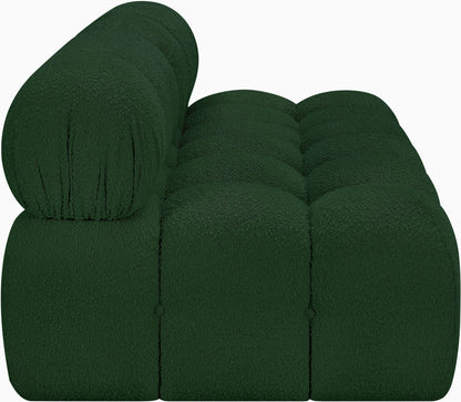 Niya Green Boucle Fabric Modular Sofa S68B