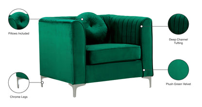 Armani Green Velvet Chair C