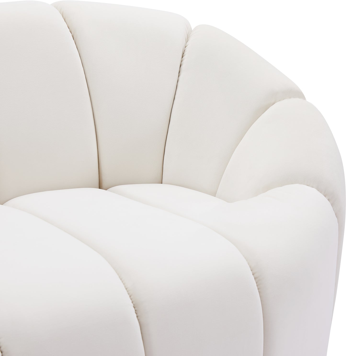 marcello cream velvet chair c