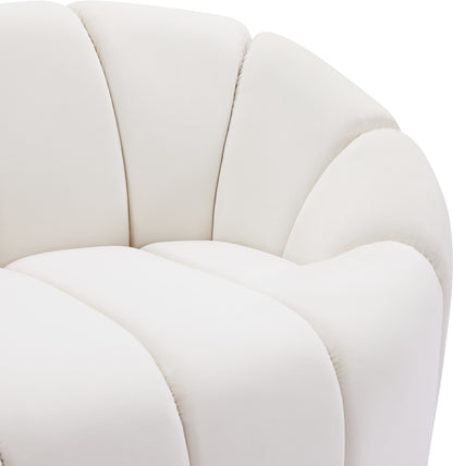 Marcello Cream Velvet Chair C