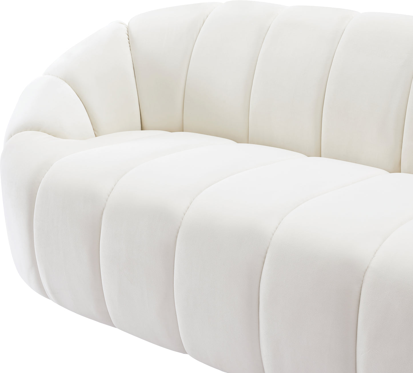 marcello cream velvet sofa s