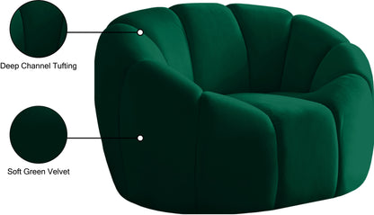 Marcello Green Velvet Chair C