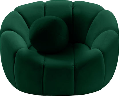 Marcello Green Velvet Chair C