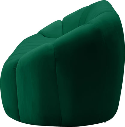 Marcello Green Velvet Loveseat L