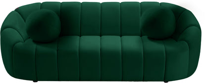 Marcello Green Velvet Sofa S