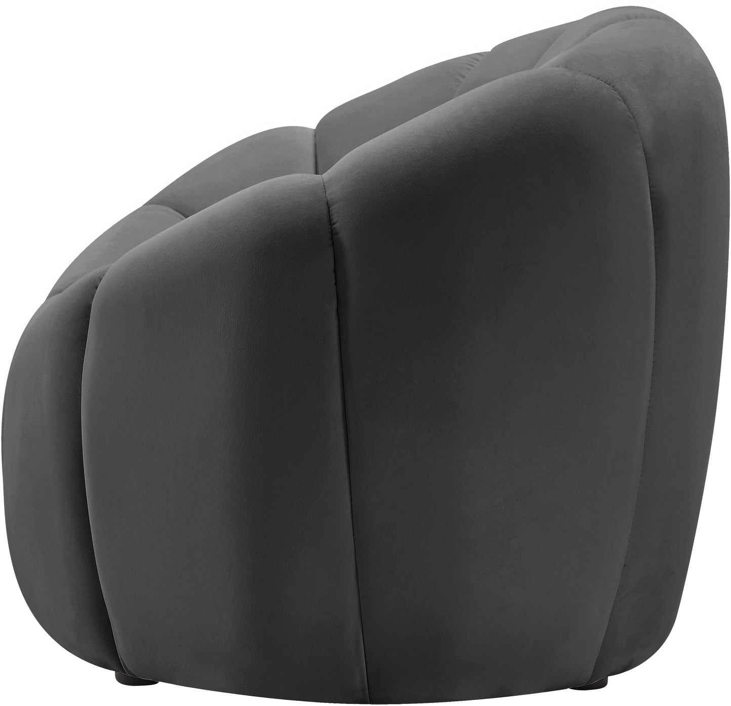 marcello grey velvet chair c