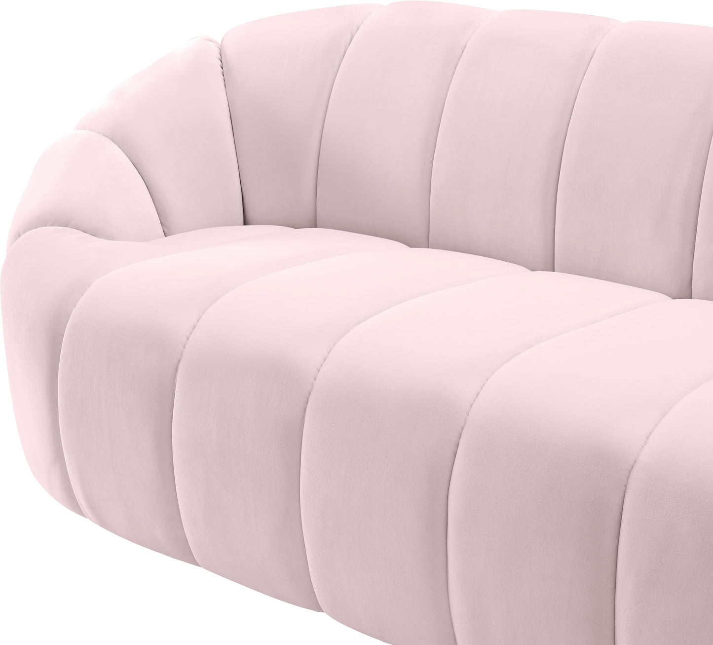 marcello pink velvet sofa s