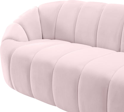 Marcello Pink Velvet Sofa S