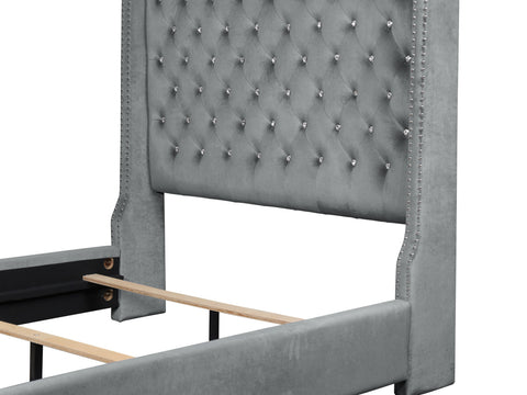Dorset (2)UPHL VELVET QN HB, GRAY