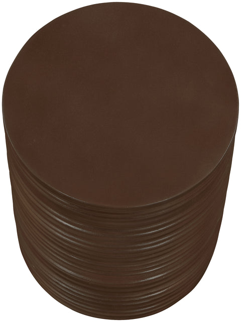 Monroe Brown Concrete Indoor/Outdoor End Table, 1 Piece
