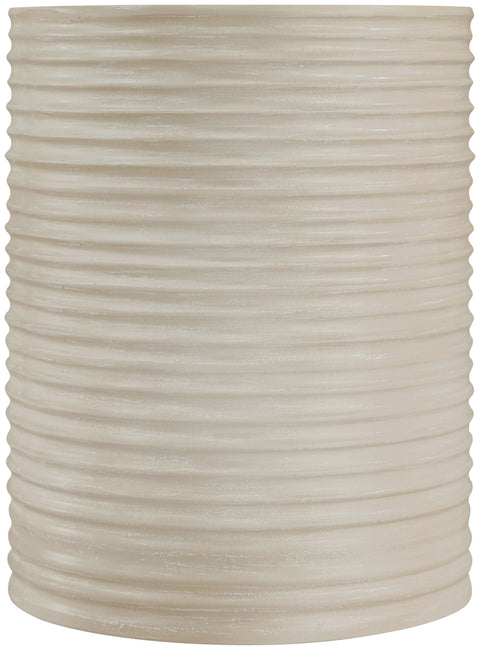 Monroe Beige Concrete Indoor/Outdoor End Table, 1 Piece