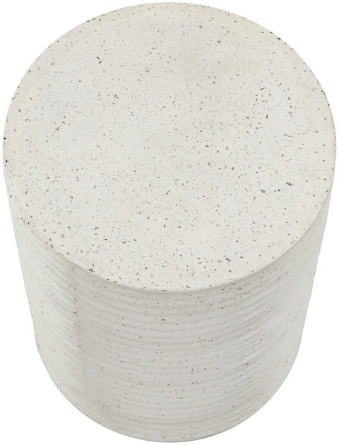 Monroe Terrazzo Concrete Indoor/Outdoor End Table, 1 Piece
