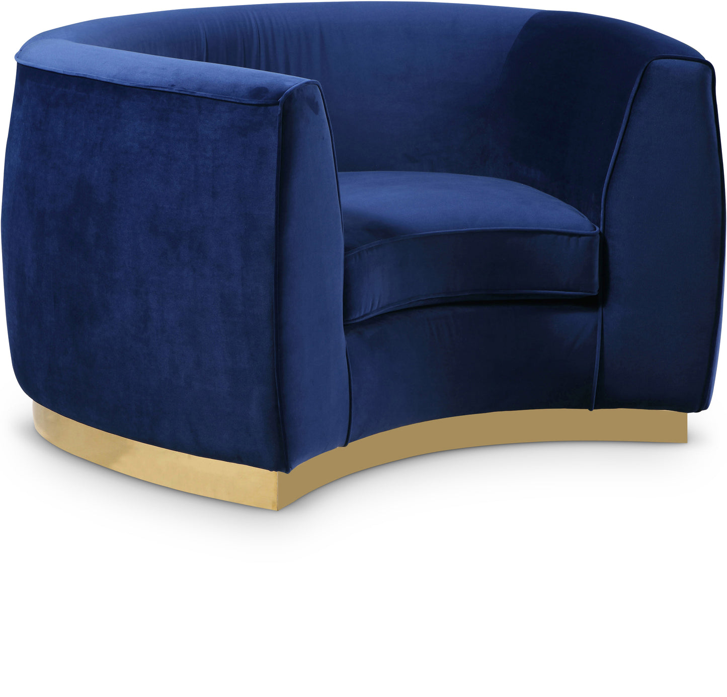 woodloch navy velvet chair