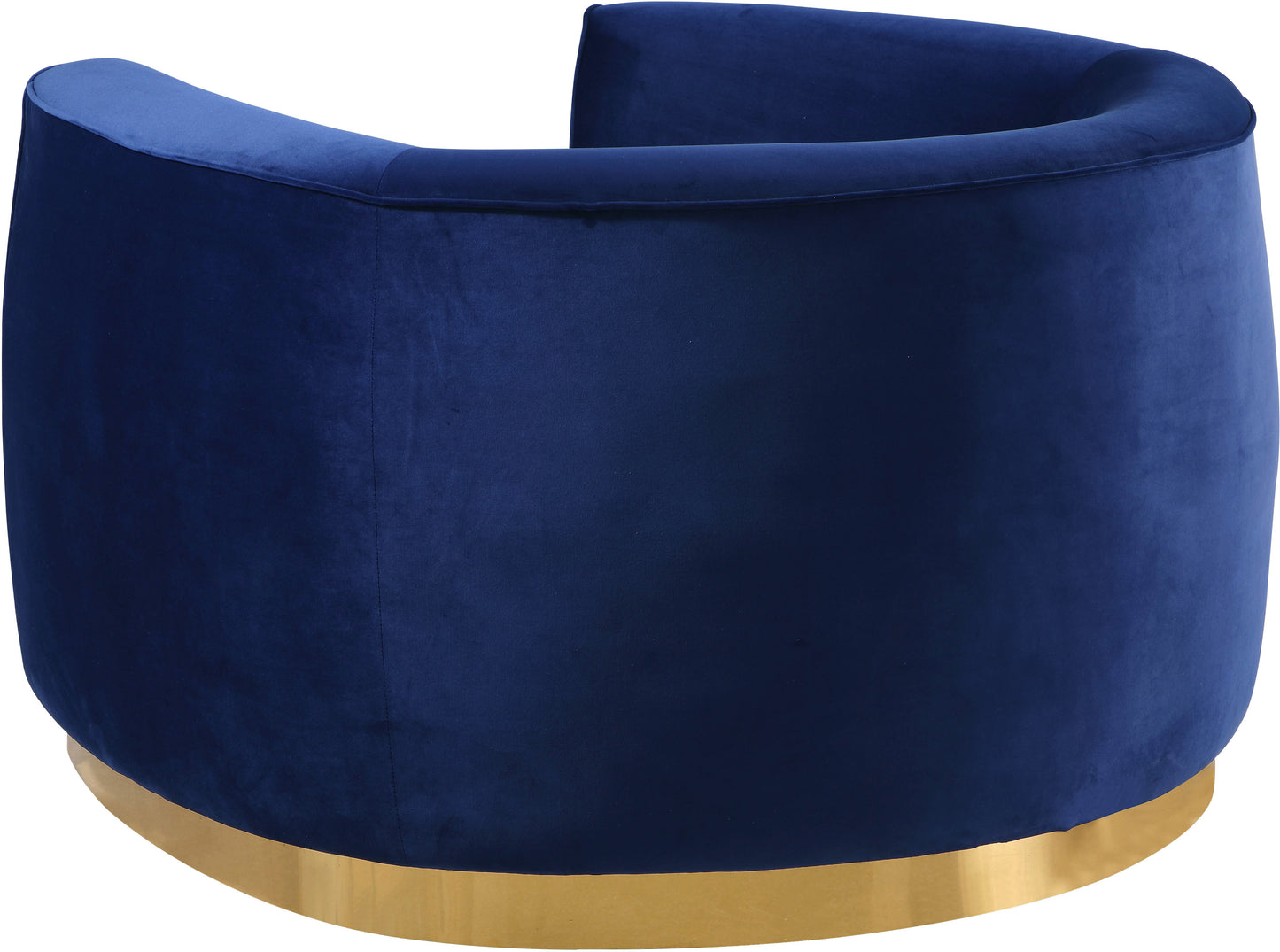 woodloch navy velvet chair