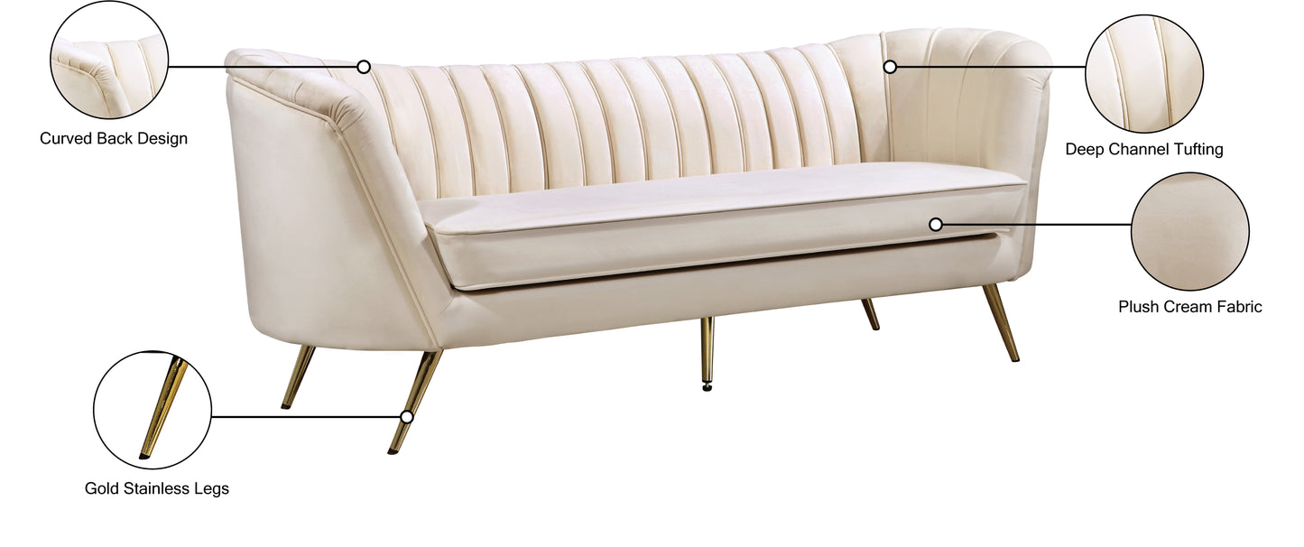 lily cream velvet sofa s