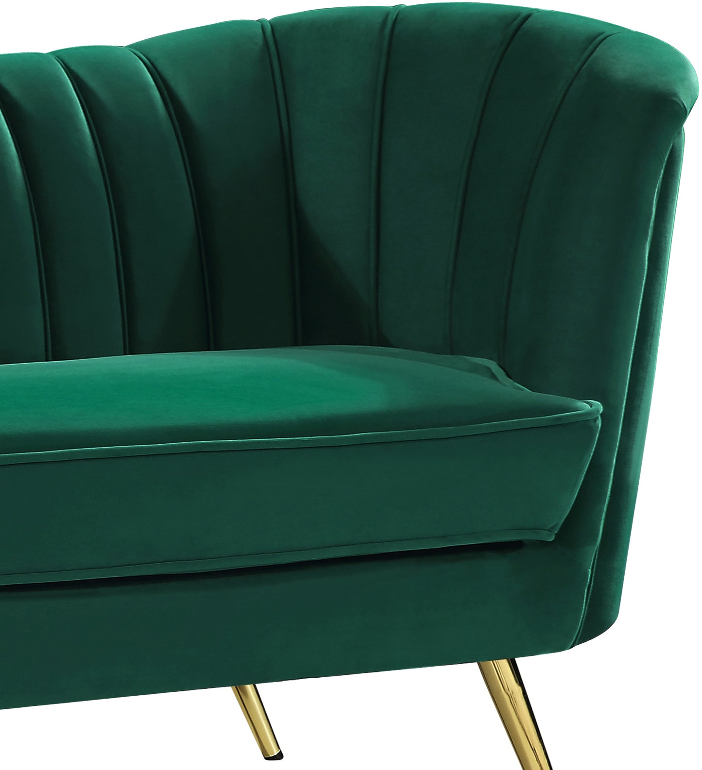 lily green velvet sofa s