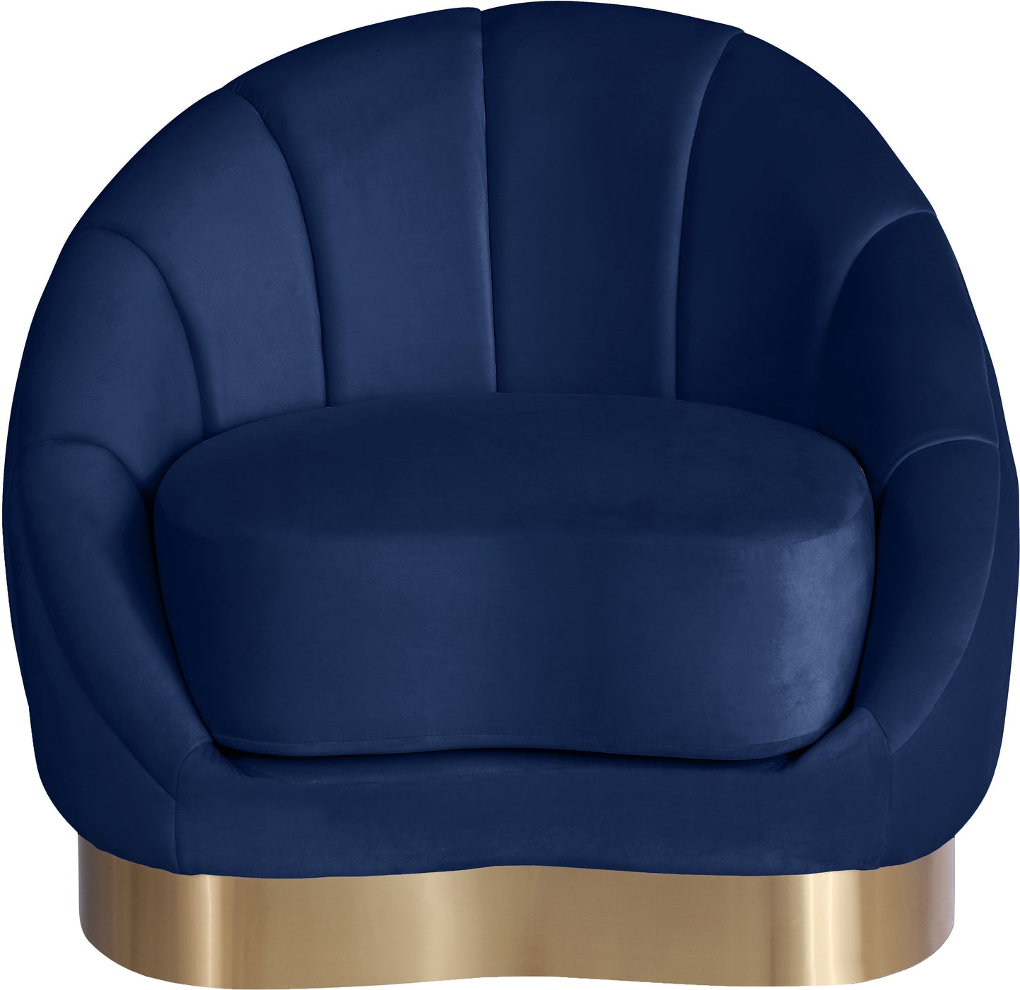 kendra navy velvet chair c