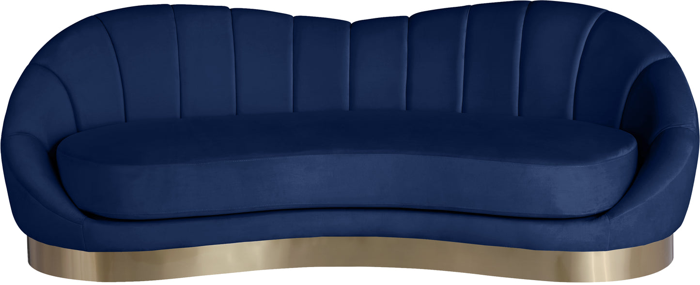 kendra navy velvet sofa s