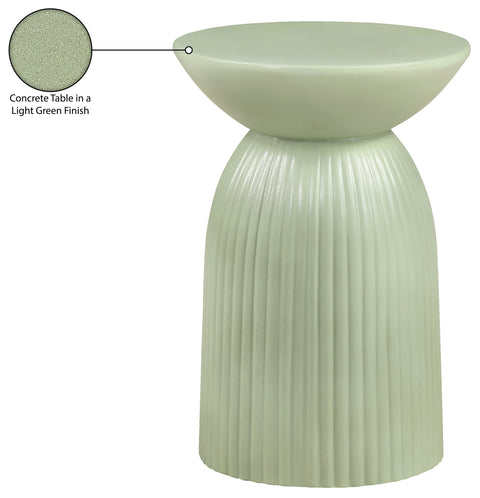 Veda Green Concrete Indoor/Outdoor End Table, 1 Piece