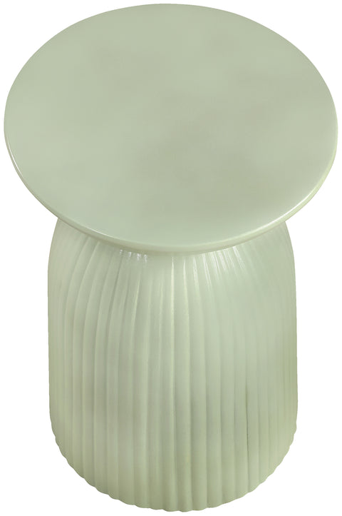 Veda Green Concrete Indoor/Outdoor End Table, 1 Piece
