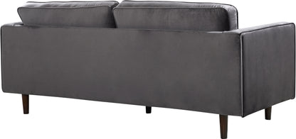 Camden Grey Velvet Sofa S