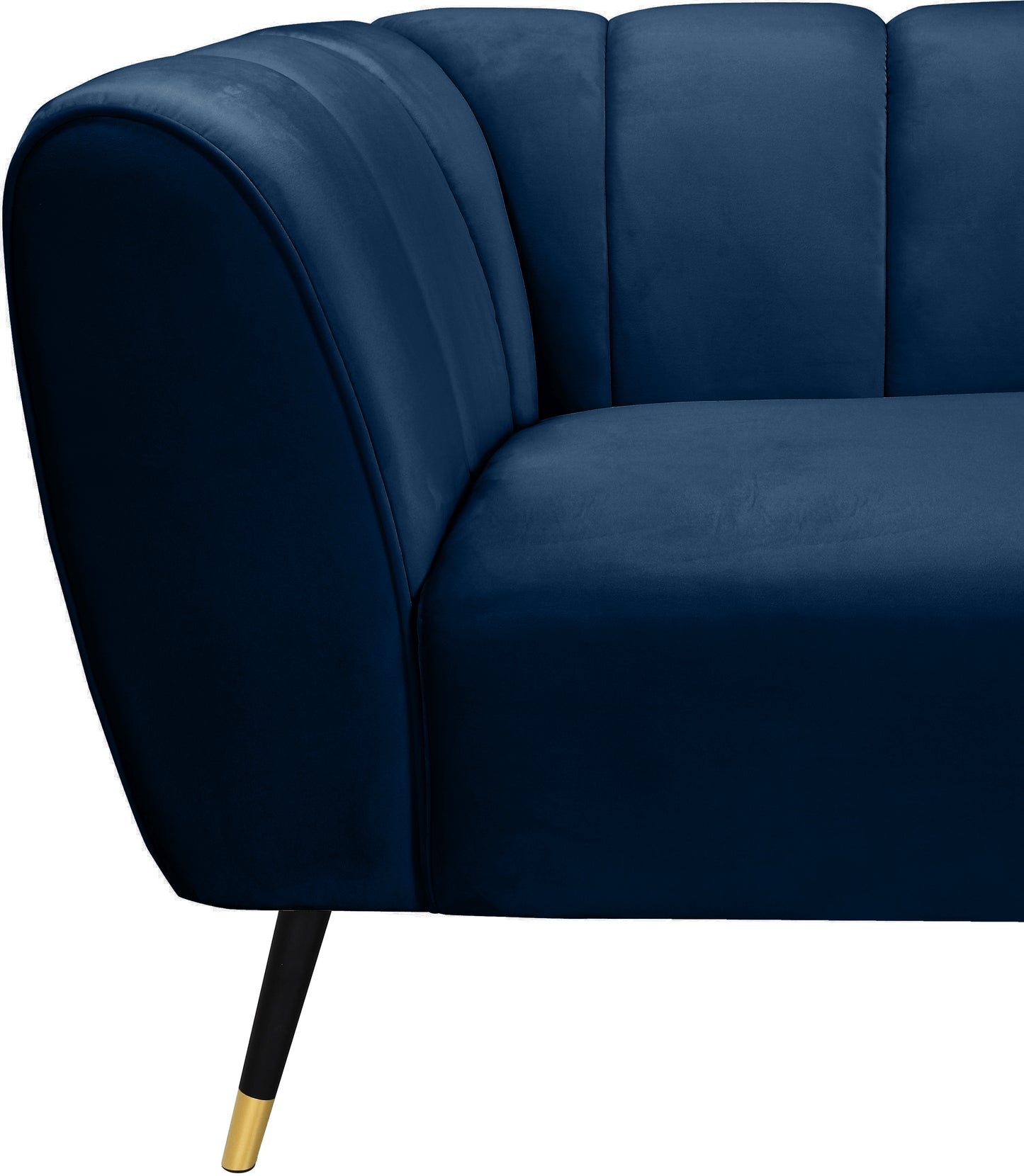 swoon navy velvet chair c