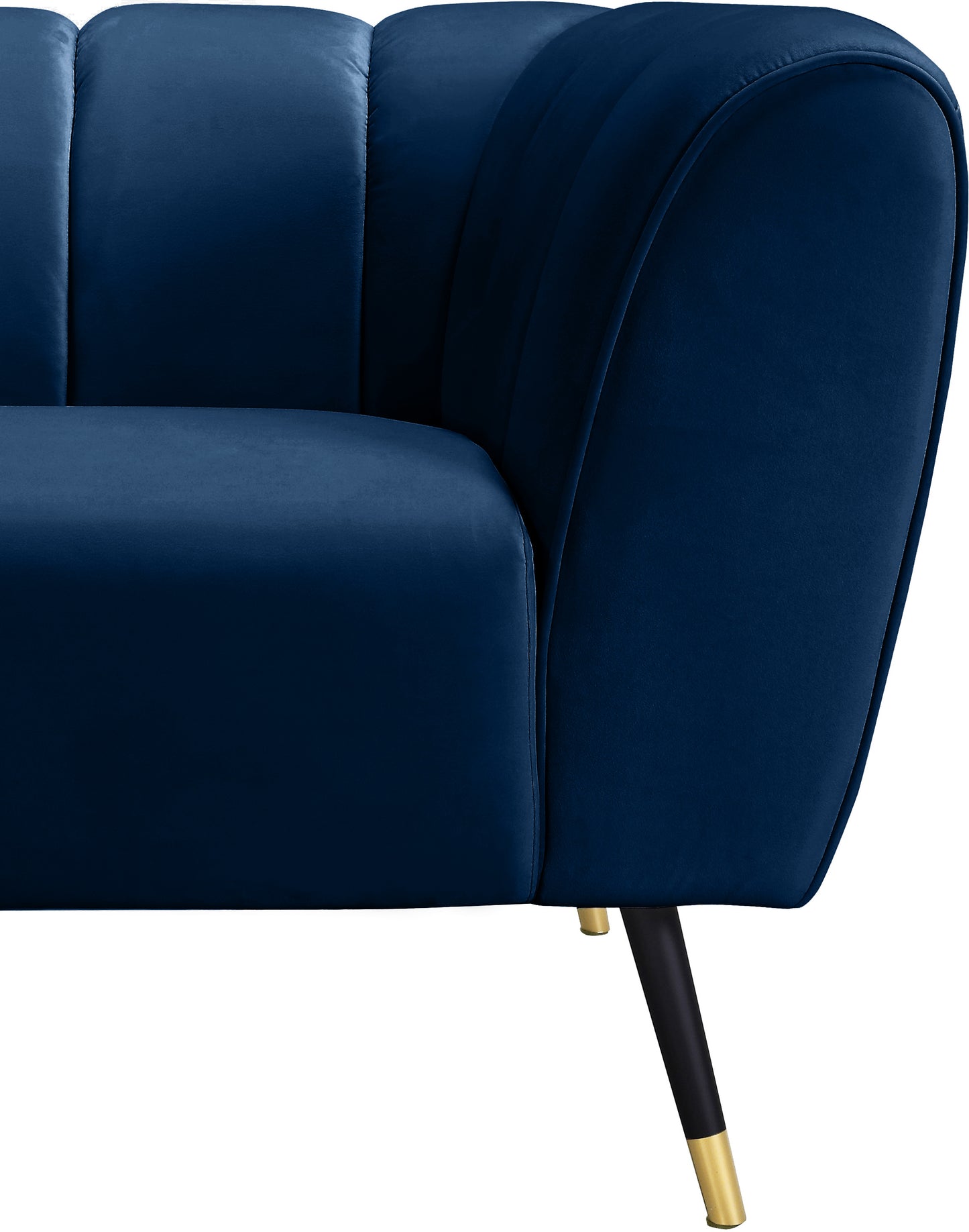 swoon navy velvet chair c