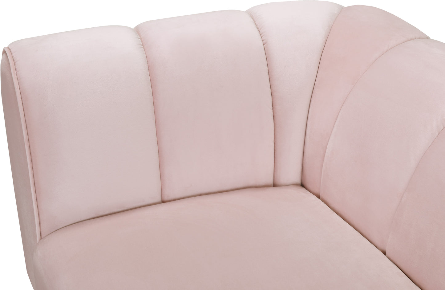 swoon pink velvet chair c