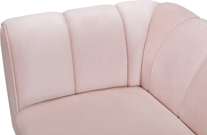 Swoon Pink Velvet Chair C