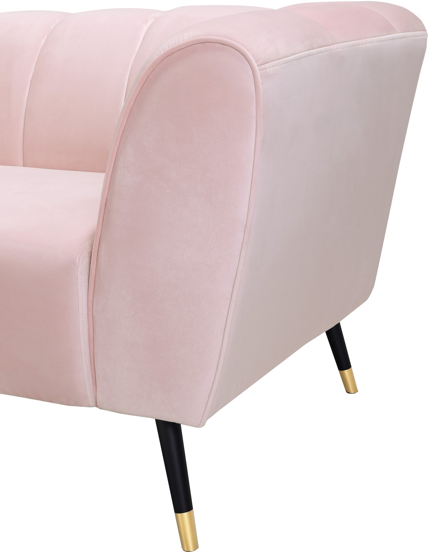 swoon pink velvet chair c