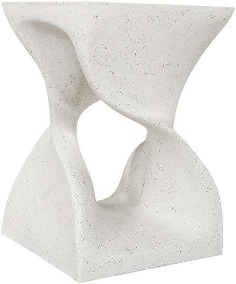 Darcy Terrazzo Concrete Indoor/Outdoor End Table, 1 Piece