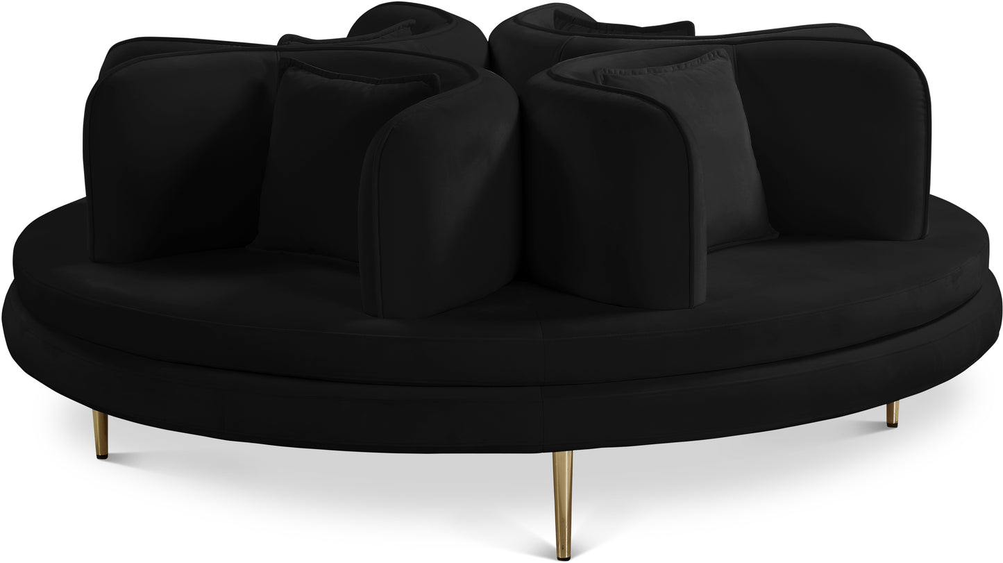 round sofa settee