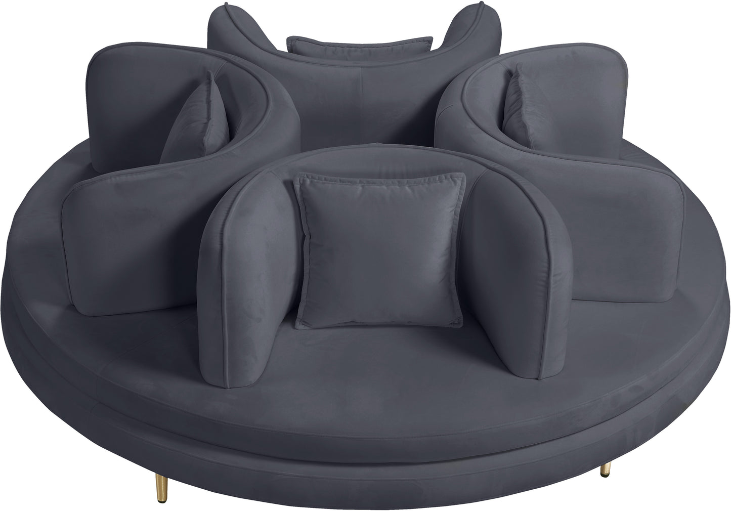 round sofa settee