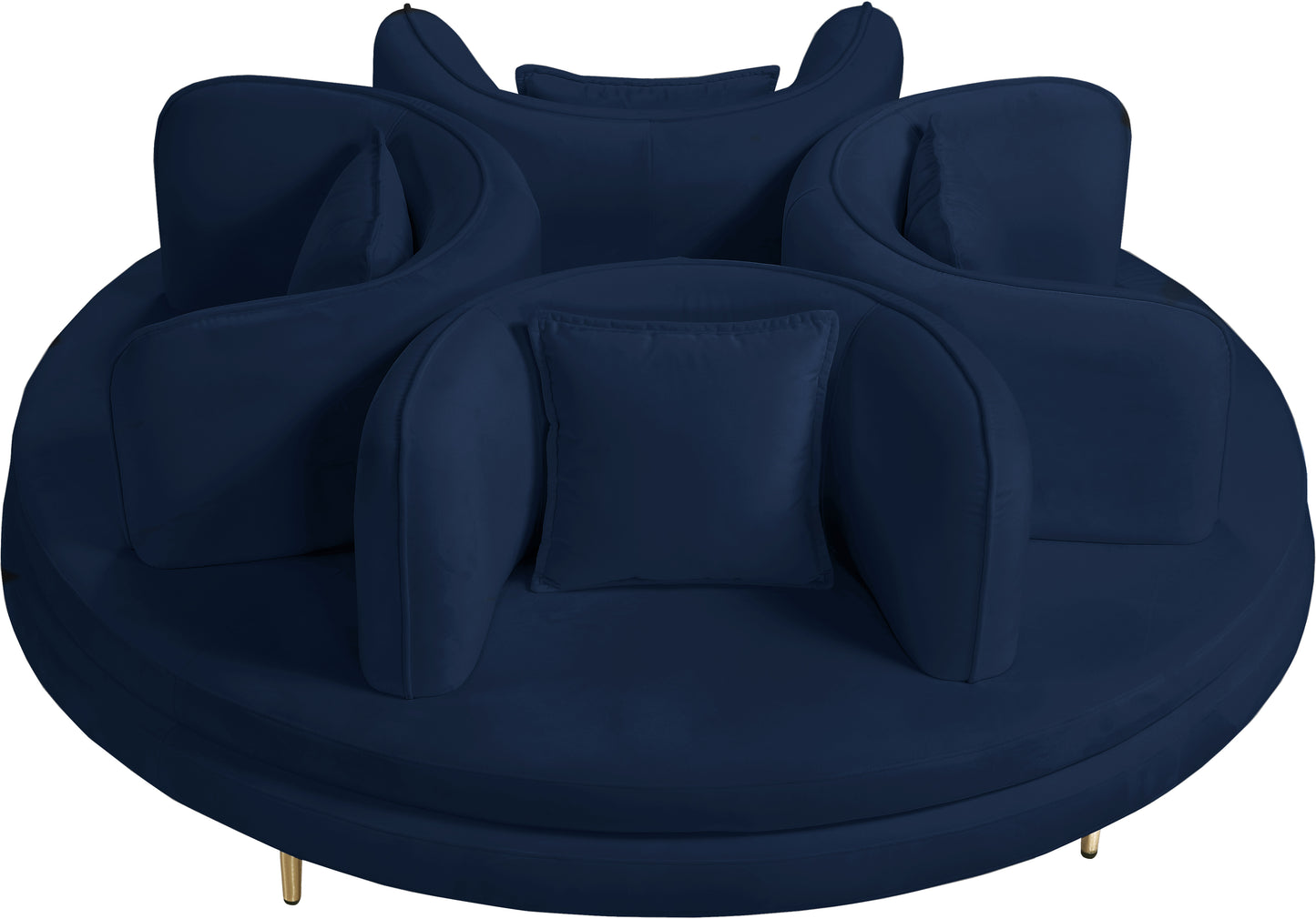 round sofa settee